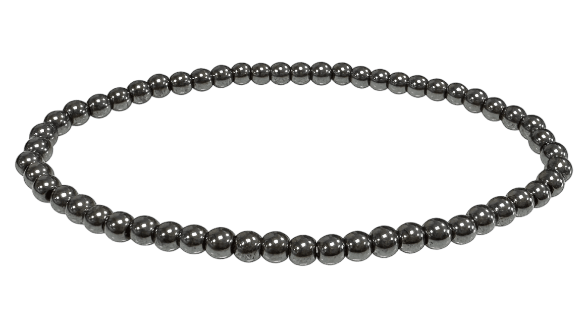 Hematite pearls brace 4mm