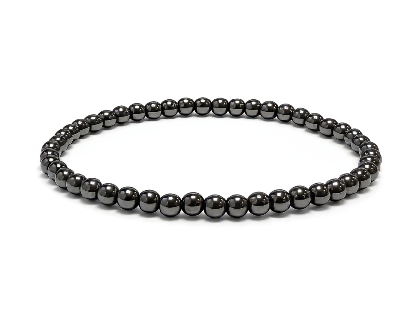 incense at Hematite Bracelet A 4mm Beads