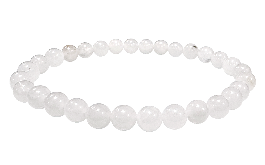 6mm pearls White Jade A bracelet