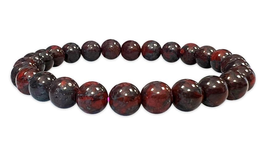 Breschia Jasper 6mm bracelet