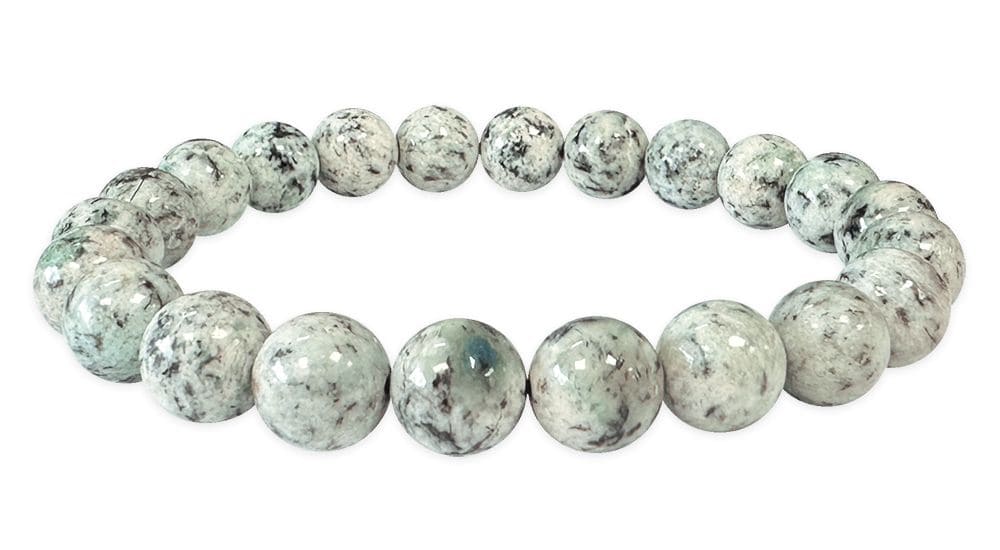 Jasper bracelet K2 beads 7-8mm