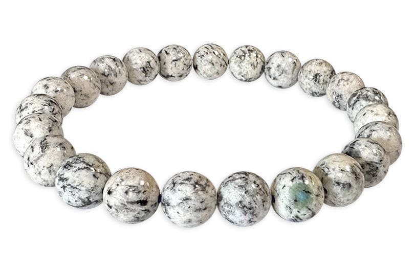 Jasper bracelet K2 B beads 7.5-8.5mm