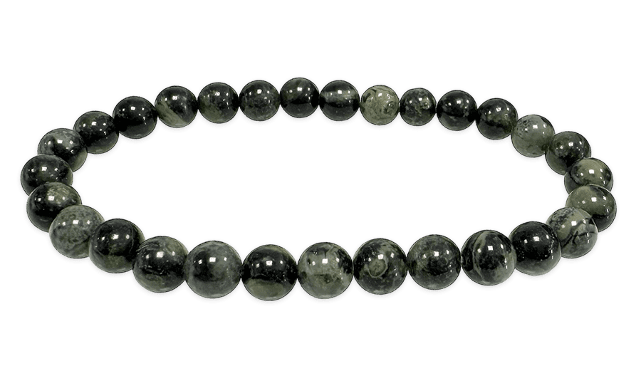 Kambaba Jasper bracelet beads 6-7mm