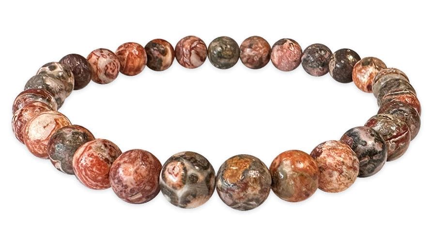 Leopard Jasper 6mm bracelet