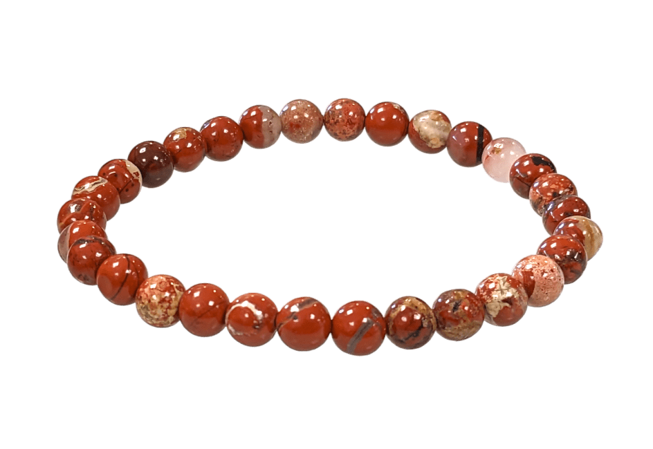 Red Jasper Bracelet 6-7mm beads