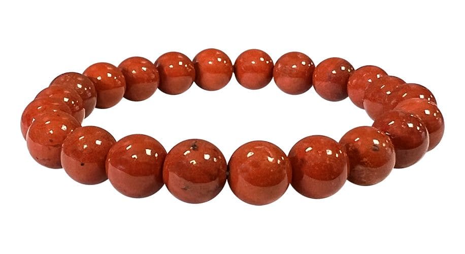 Red Jasper Bracelet A 8-9mm beads