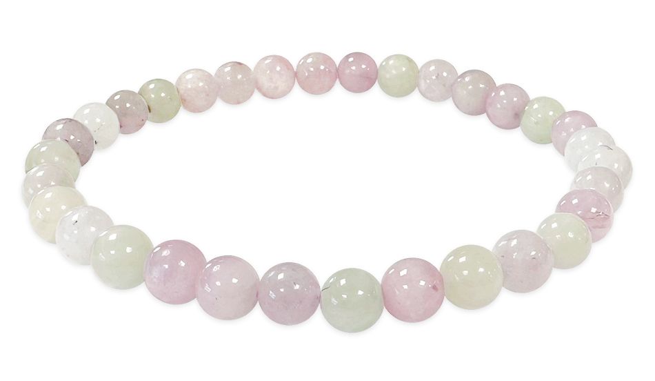 Kunzite Bracelet Multicolor AA beads 5-6mm