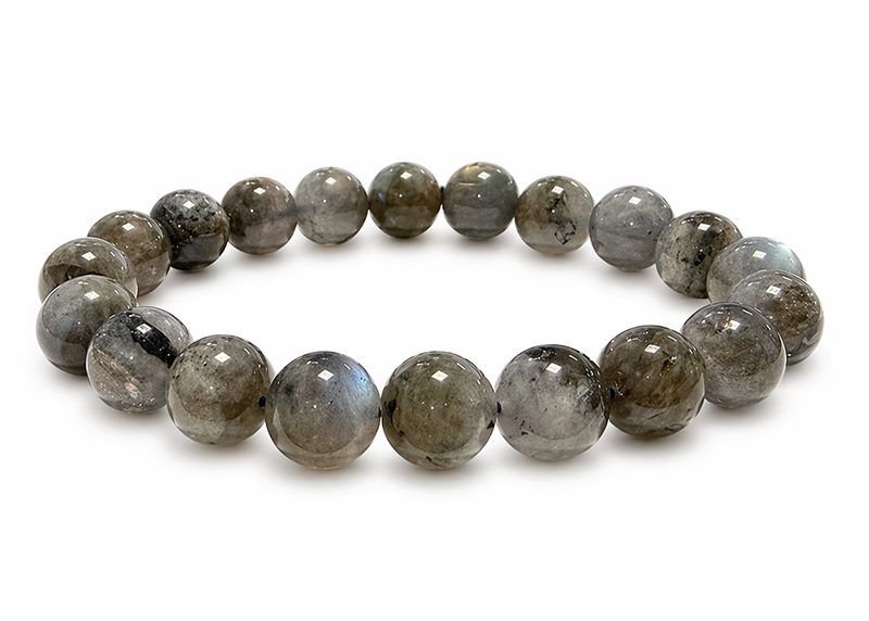 Labradorite Bracelet A 10mm Beads