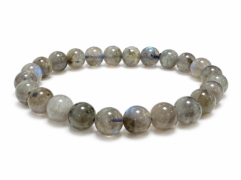 Labradorite Bracelet AA 8-9mm Beads
