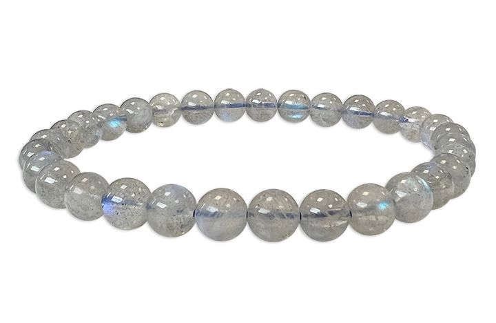 AA grade Norway Labradorite 6-7mm pearls bracelet