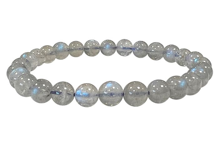 AAA grade Norway Labradorite 6-7mm pearls bracelet