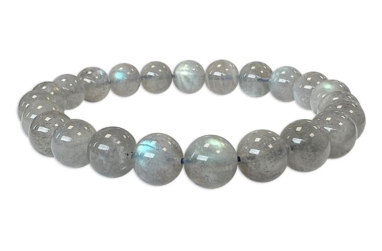 AA grade Norway Labradorite 8-9mm pearls bracelet