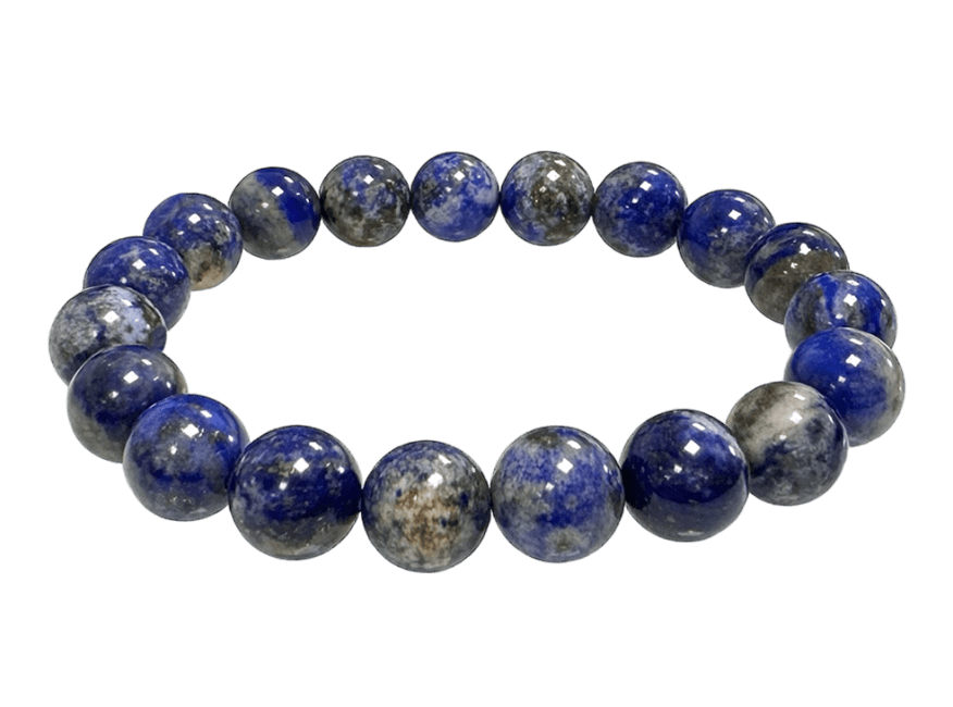 Lapis Lazuli 10mm pearls bracelet