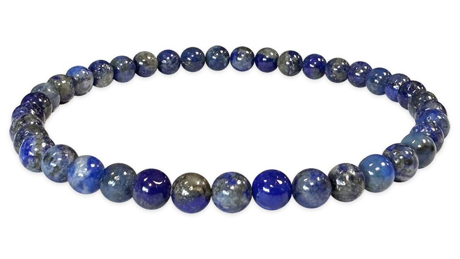 Lapis Lazuli 4mm A pearls bracelet