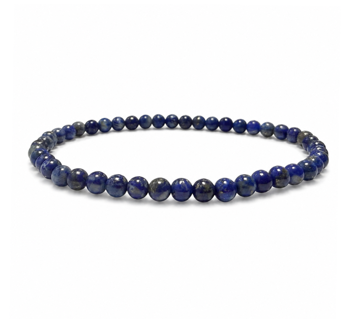 Lapis Lazuli A Bead Bracelet 4-5mm