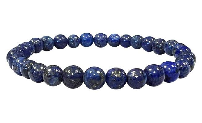 Bracelet Lapis Lazuli AA beads 6-7mm