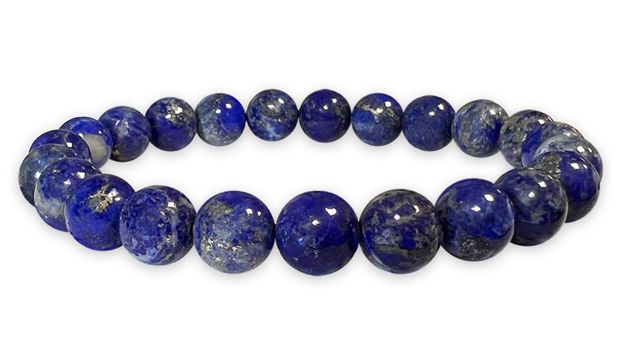 Lapis Lazuli 8mm A pearls bracelet