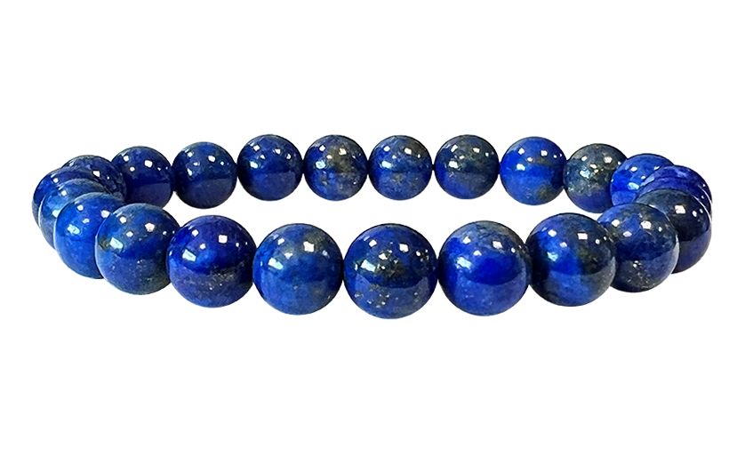 Lapis Lazuli 7.5-8.5mm AAA pearls bracelet