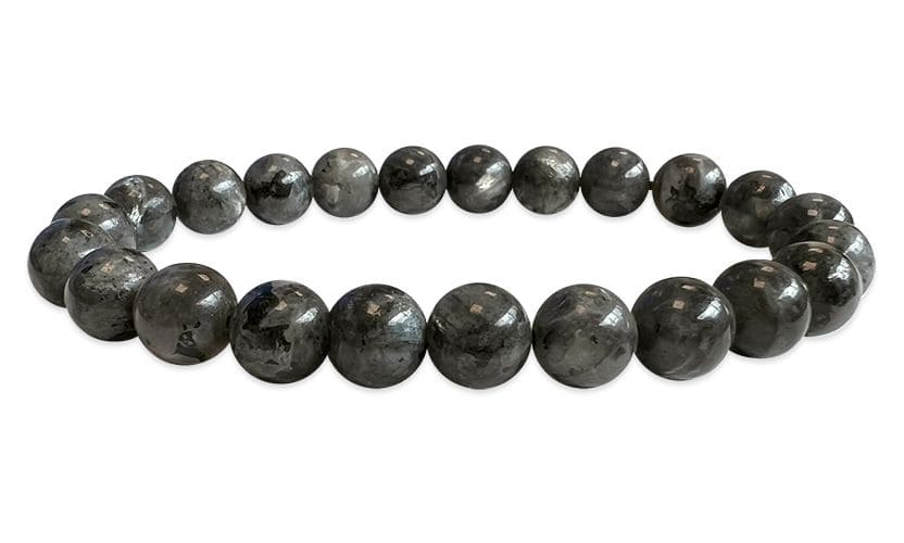 8mm pearls Larvikite bracelet