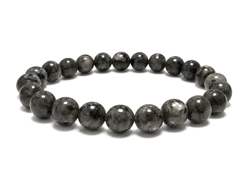 Larvikite Bracelet 8mm Beads