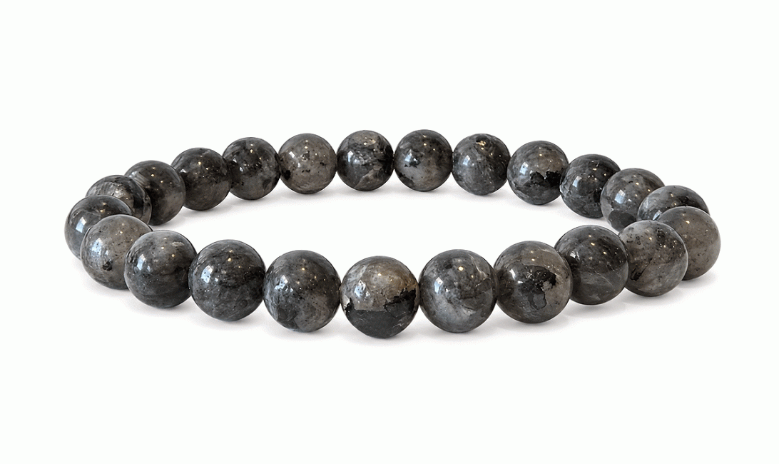 incense at Larvikite Bracelet Beads A 8mm