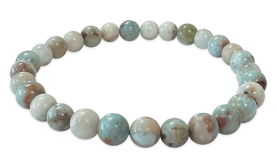 Larimar 5.5-6.5mm pearls bracelet