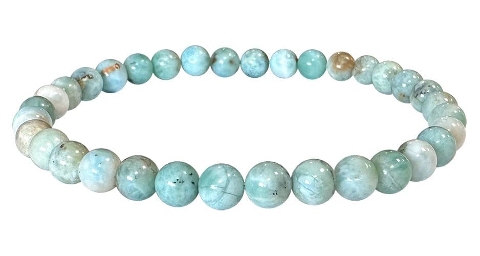 Larimar AA 5-6mm pearls bracelet