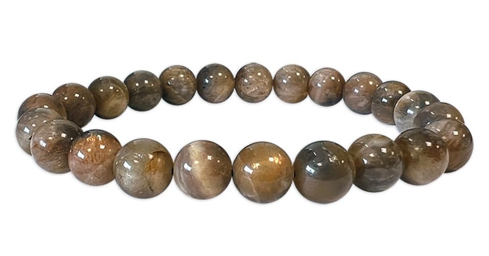 Mix Black Moonstone AA Bracelet 8mm beads