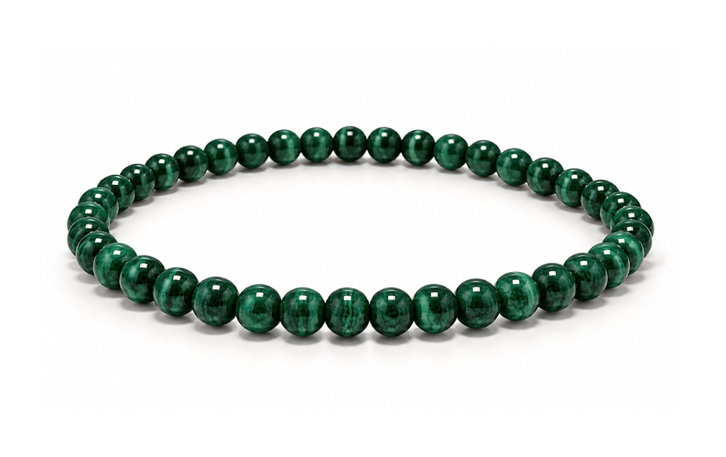 incense at Malachite Bracelet AA 4mm Beads