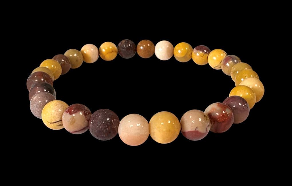 Mokaite Jasper A 6mm pearls bracelet