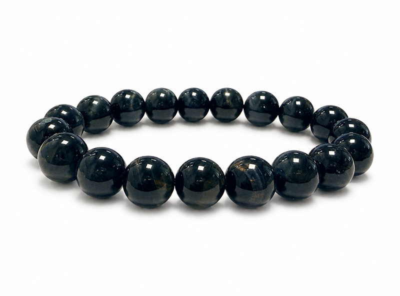 Hawk's Eye Bracelet AA beads 10mm