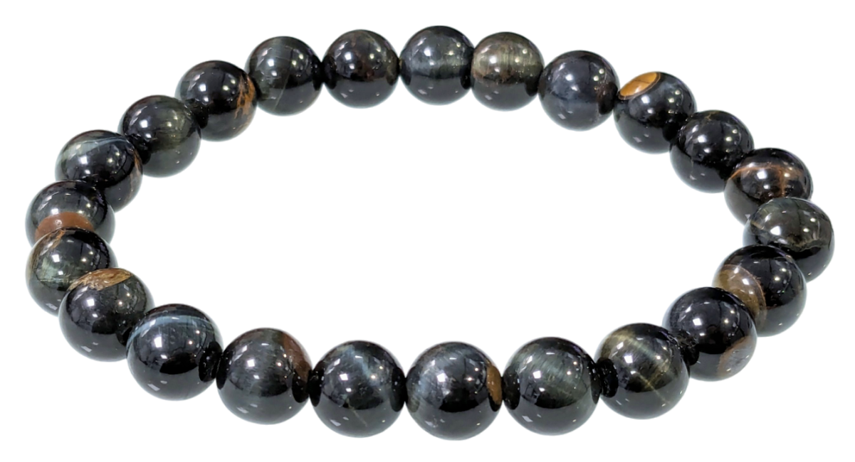 Hawk's Eye Bracelet A+ 8mm beads