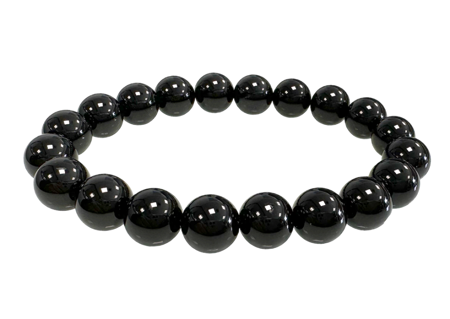 Onyx A pearls bracelet 10mm