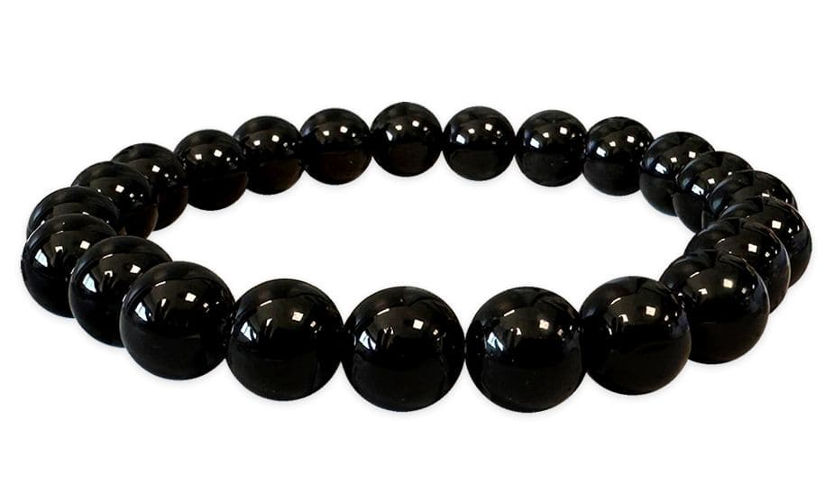 Black Onyx A Bracelet 8mm beads