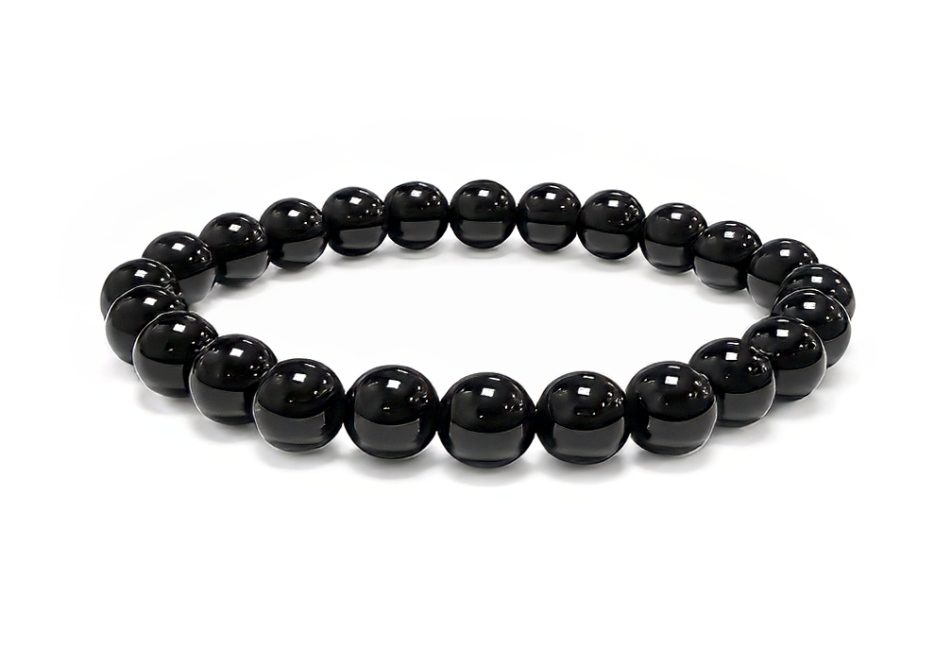 incense at Black Onyx Bracelet A 8mm Beads