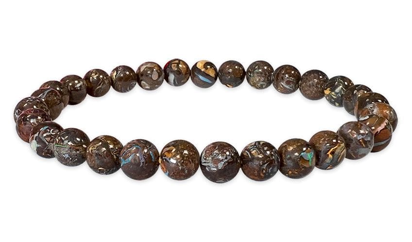 Opale Boulder AAA 5-6mm pearls bracelet