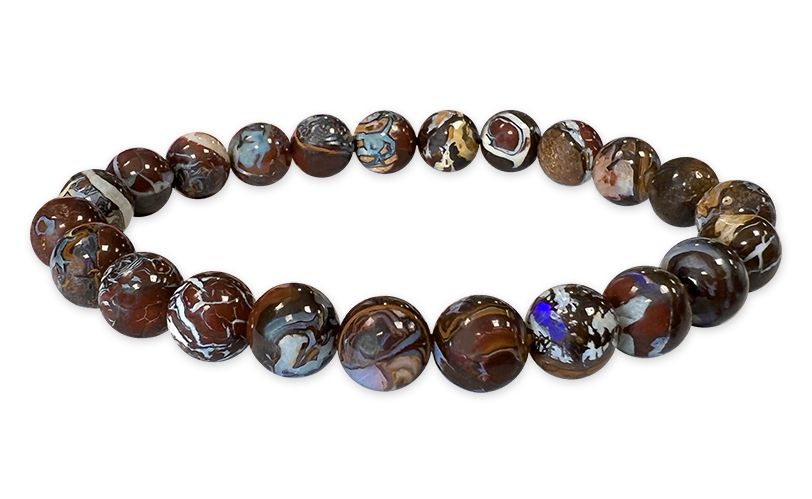 Opale Boulder AAA 7-8mm pearls bracelet