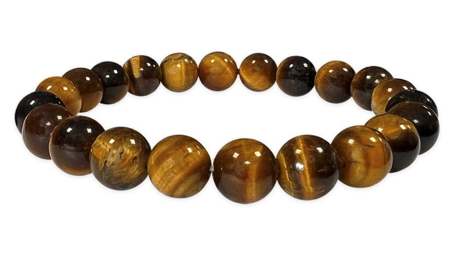 Tiger's eye AA 8mm pearls bracelet