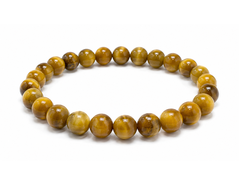 Golden Tiger’s Eye AA Bead Bracelet 8mm