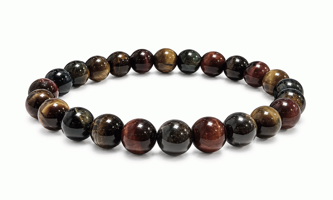 incense at Multicolour Tiger’s Eye A Bead Bracelet 8mm