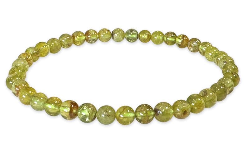 Peridot bracelet A beads 4.5-5.5mm