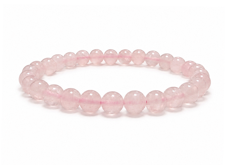 Rose Quartz A Bracelet 6-7mm Beads
