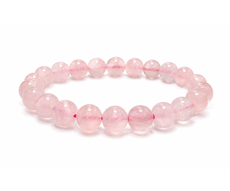 Rose Quartz Bracelet A 8mm Beads