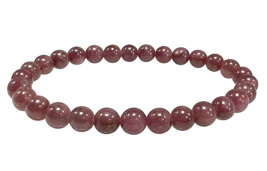 Ruby bracelet AA beads 6-7mm