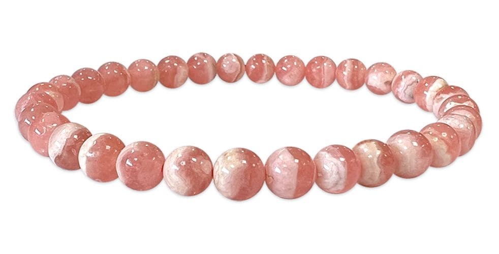 Argentina Rhodochrosite AA 5.5-6.5mm bracelet