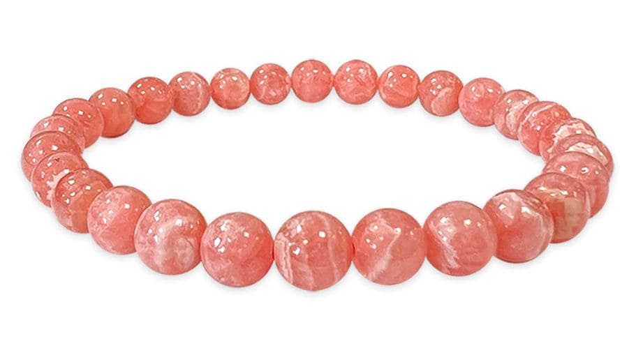 Argentina Rhodochrosite AAA 6-7mmmm bracelet