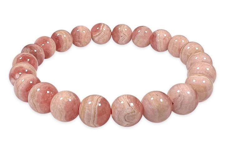 Argentina Rhodochrosite 8.5-9mm bracelet