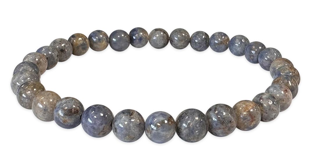 Bracelet Blue Sapphire pearls 5-6mm