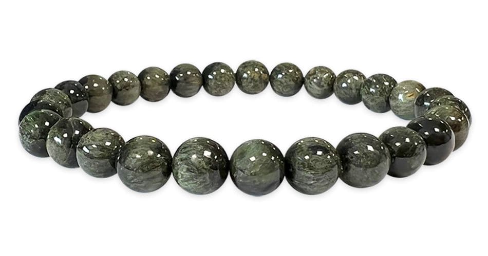 Seraphinite bracelet beads 6-7mm