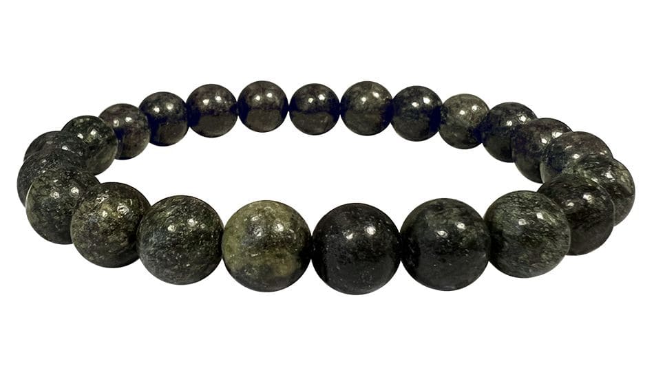 Serpentine Peru 8mm pearls bracelet